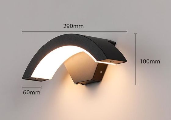 Lampada a parete esterna impermeabile personalizzata Sconce Moderna per illuminazione di case di villa
