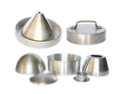 Acciaio inossidabile luci a LED accessori di disegno profondo Custom Metal Spinning OEM
