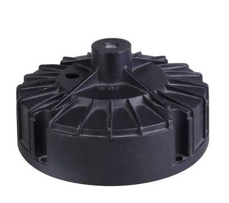 Deburring Parti in acciaio inossidabile fuso Cnc Machining Anodizzato per parti di illuminazione stradale