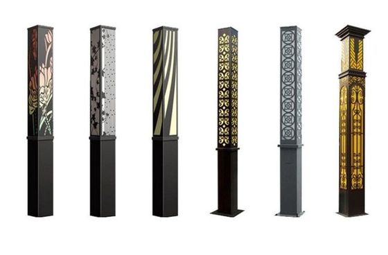 Fusione a prova di manomissione di alluminio all'aperto luce da giardino a LED 2835 6500K